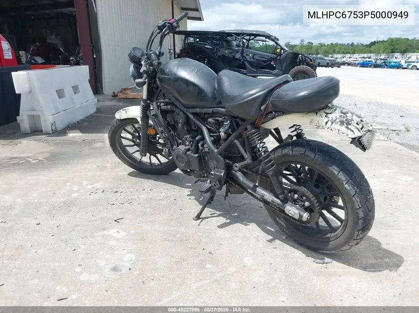 2023 Honda Cl500 A VIN: MLHPC6753P5000949 Lot: 45227058