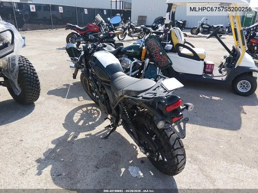2025 Honda Cl500 A VIN: MLHPC6757S5200256 Lot: 45196692