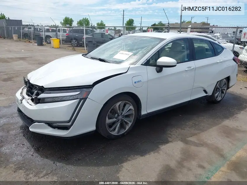 2018 Honda Clarity Plug-In Hybrid VIN: JHMZC5F11JC016282 Lot: 44812808
