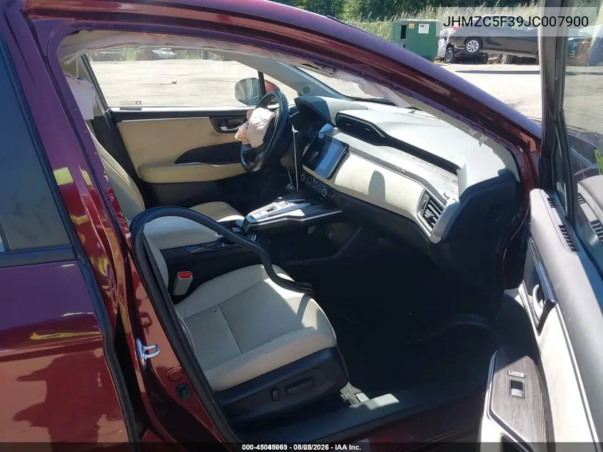 2018 Honda Clarity Plug-In Hybrid Touring VIN: JHMZC5F39JC007900 Lot: 45045063
