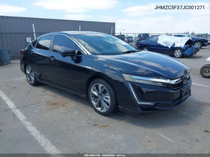 2018 Honda Clarity Plug-In Hybrid Touring VIN: JHMZC5F37JC001271 Lot: 45061706