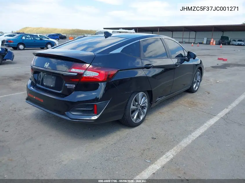 2018 Honda Clarity Plug-In Hybrid Touring VIN: JHMZC5F37JC001271 Lot: 45061706