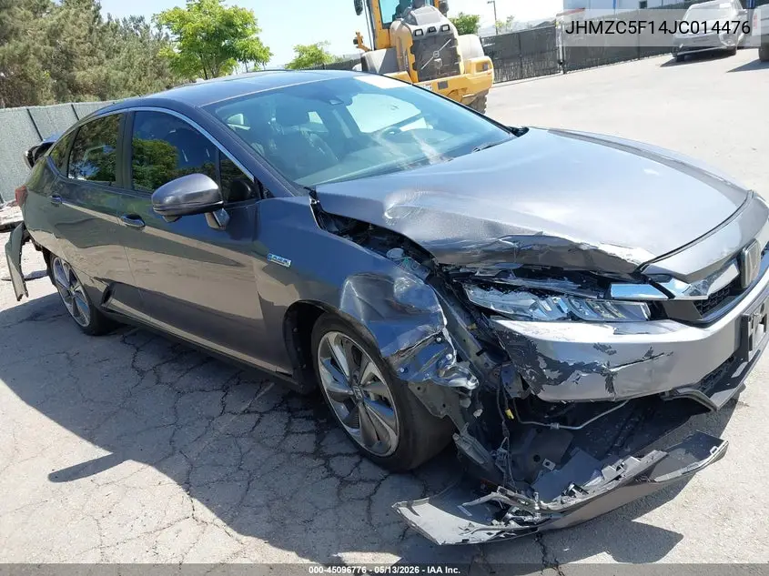 2018 Honda Clarity Plug-In Hybrid VIN: JHMZC5F14JC014476 Lot: 45096776
