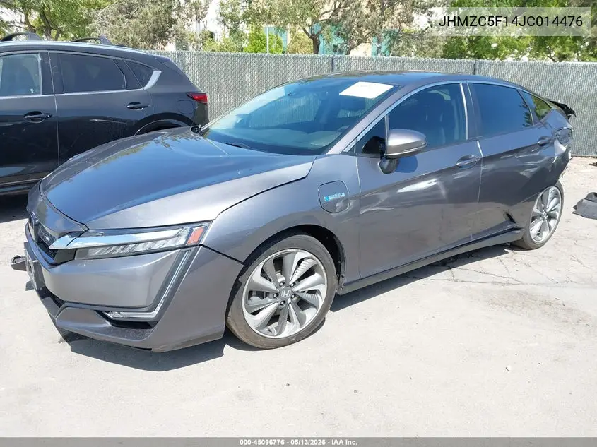 2018 Honda Clarity Plug-In Hybrid VIN: JHMZC5F14JC014476 Lot: 45096776