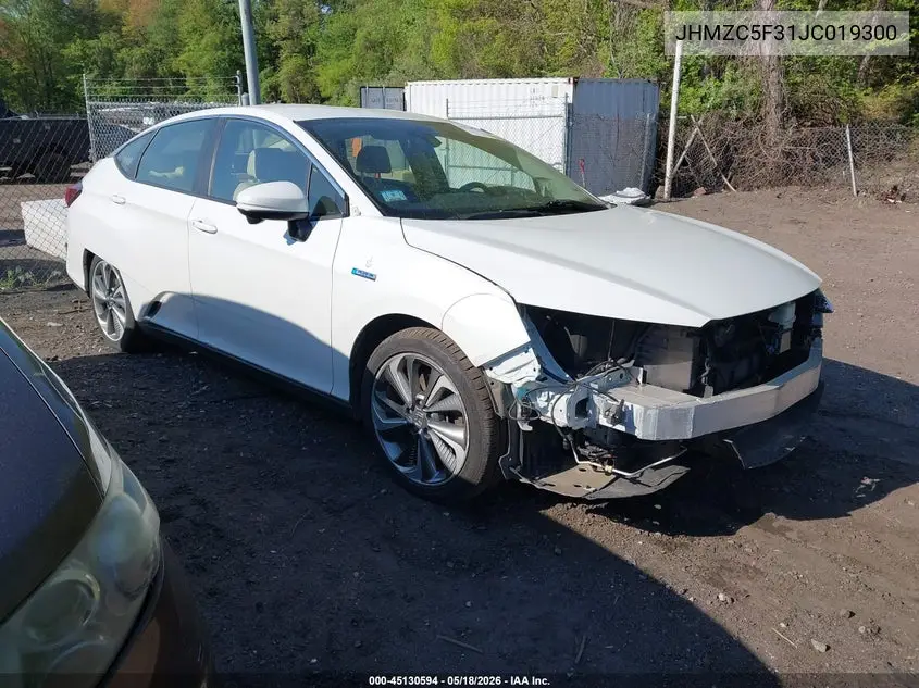 2018 Honda Clarity Plug-In Hybrid Touring VIN: JHMZC5F31JC019300 Lot: 45130594