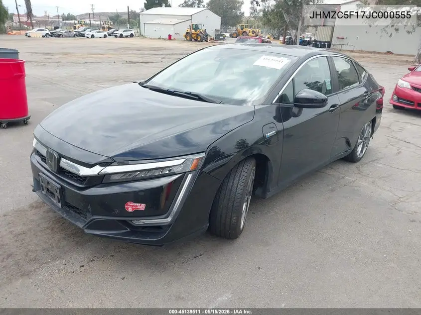 2018 Honda Clarity Plug-In Hybrid VIN: JHMZC5F17JC000555 Lot: 45139511