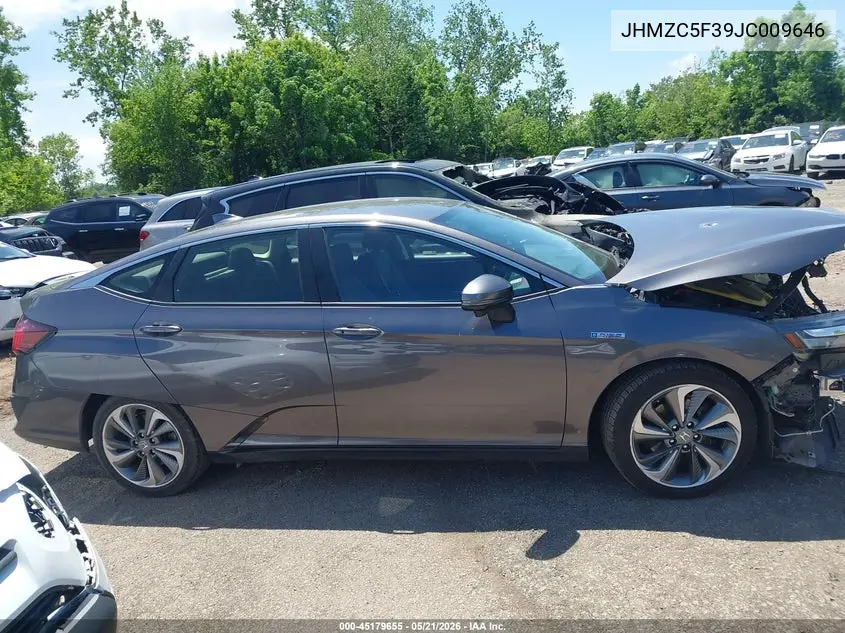 2018 Honda Clarity Plug-In Hybrid Touring VIN: JHMZC5F39JC009646 Lot: 45179655