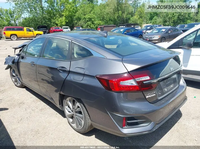2018 Honda Clarity Plug-In Hybrid Touring VIN: JHMZC5F39JC009646 Lot: 45179655