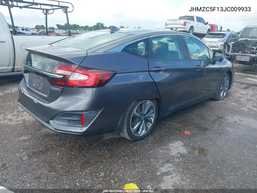 2018 Honda Clarity Plug-In Hybrid VIN: JHMZC5F13JC009933 Lot: 45252695