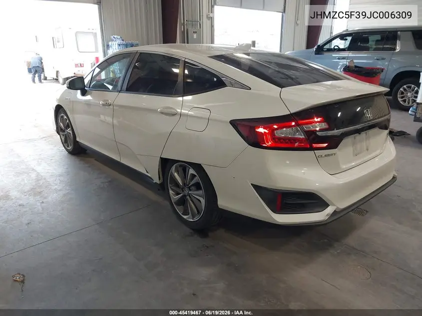 2018 Honda Clarity Plug-In Hybrid Touring VIN: JHMZC5F39JC006309 Lot: 45419467
