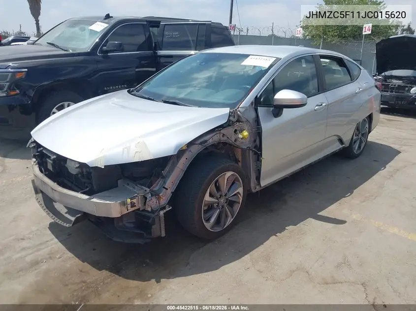 2018 Honda Clarity Plug-In Hybrid VIN: JHMZC5F11JC015620 Lot: 45422515