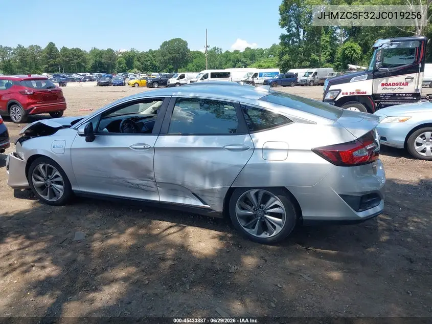 2018 Honda Clarity Plug-In Hybrid Touring VIN: JHMZC5F32JC019256 Lot: 45433887
