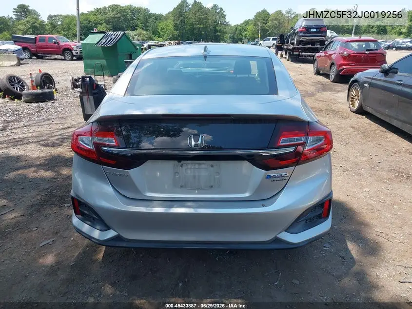 2018 Honda Clarity Plug-In Hybrid Touring VIN: JHMZC5F32JC019256 Lot: 45433887