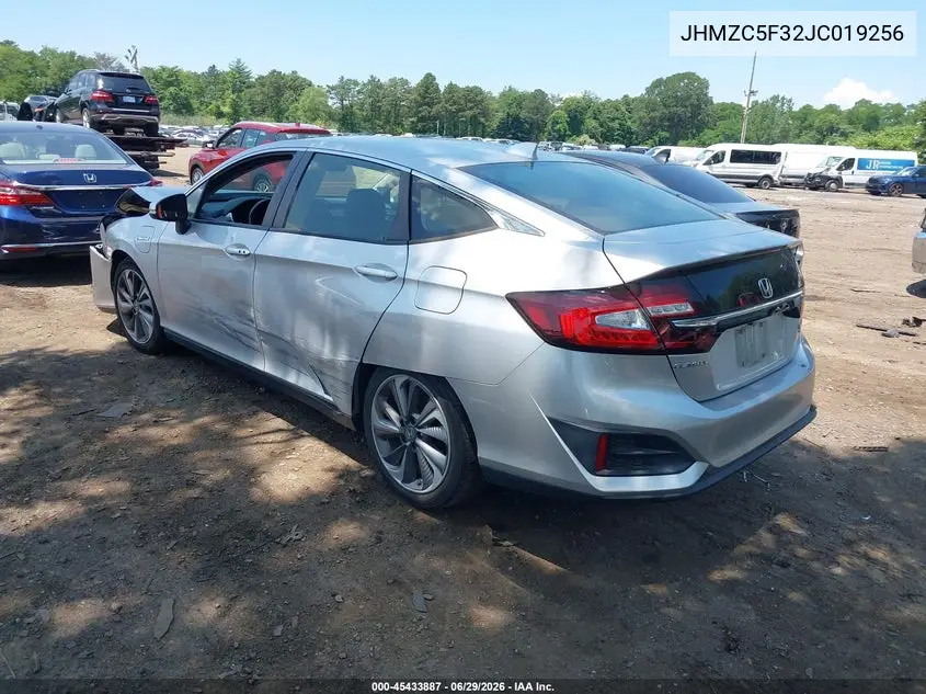 2018 Honda Clarity Plug-In Hybrid Touring VIN: JHMZC5F32JC019256 Lot: 45433887
