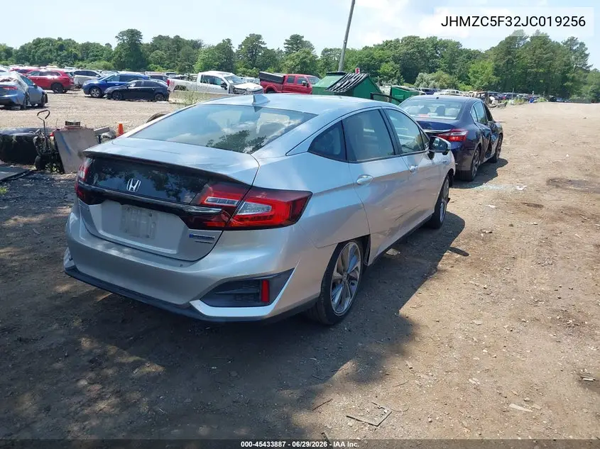 2018 Honda Clarity Plug-In Hybrid Touring VIN: JHMZC5F32JC019256 Lot: 45433887