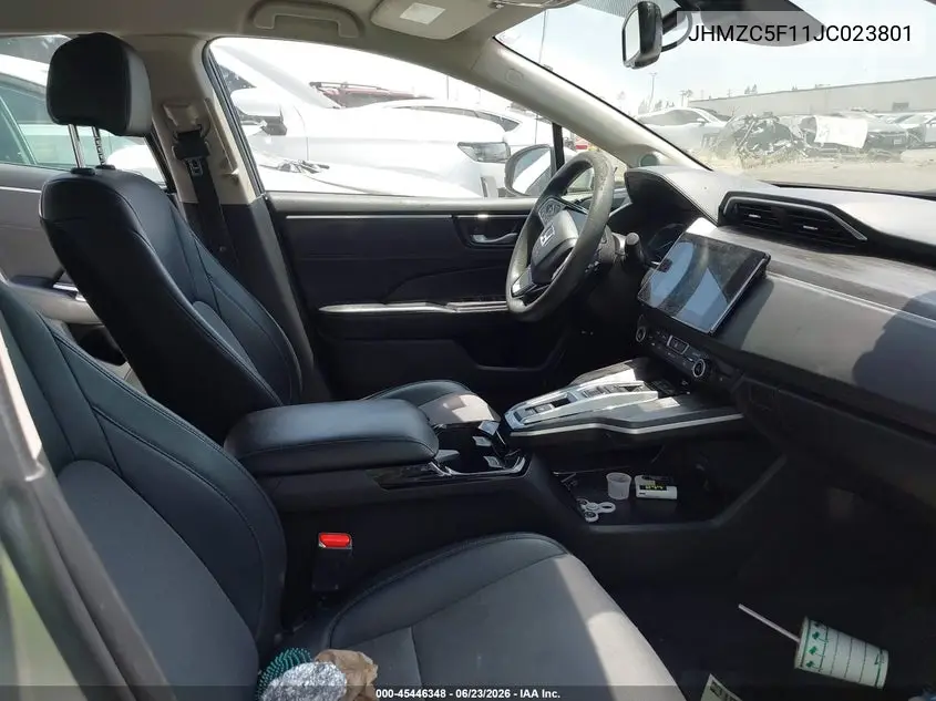 2018 Honda Clarity Plug-In Hybrid VIN: JHMZC5F11JC023801 Lot: 45446348