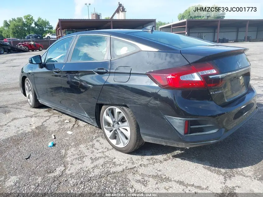 2018 Honda Clarity Plug-In Hybrid Touring VIN: JHMZC5F39JC001773 Lot: 45572353
