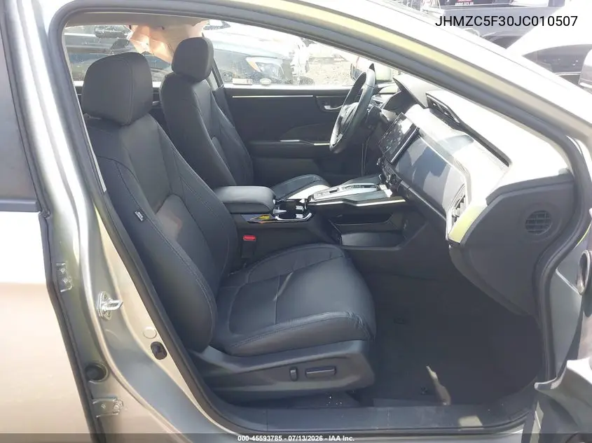 2018 Honda Clarity Plug-In Hybrid Touring VIN: JHMZC5F30JC010507 Lot: 45593785