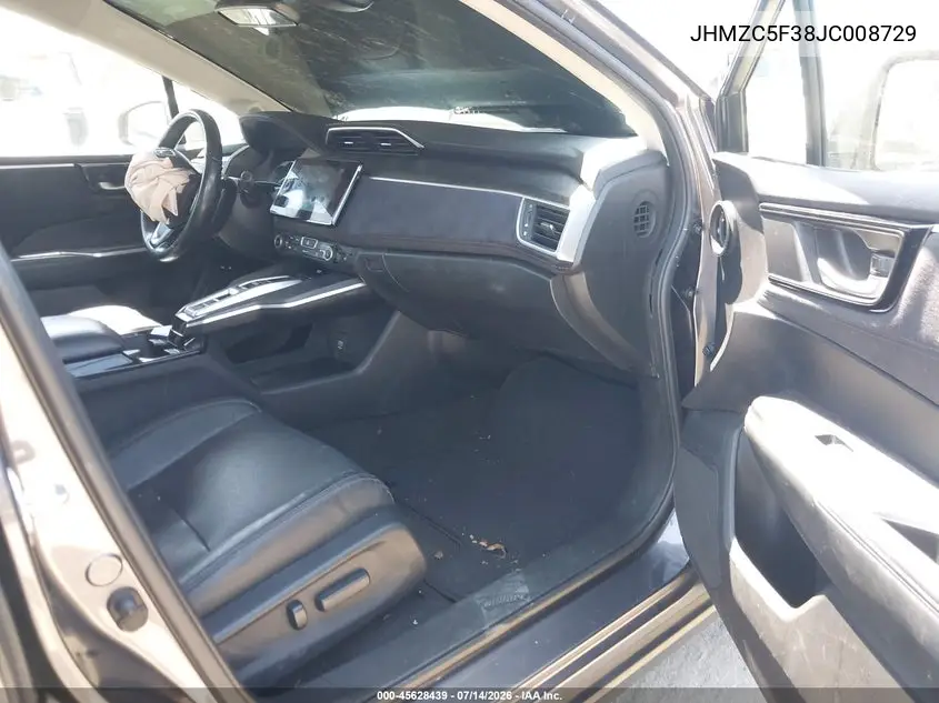2018 Honda Clarity Plug-In Hybrid Touring VIN: JHMZC5F38JC008729 Lot: 45628439