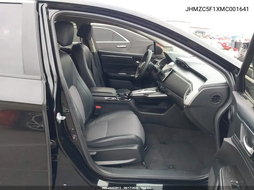 2021 Honda Clarity Plug-In Hybrid VIN: JHMZC5F1XMC001641 Lot: 45402913