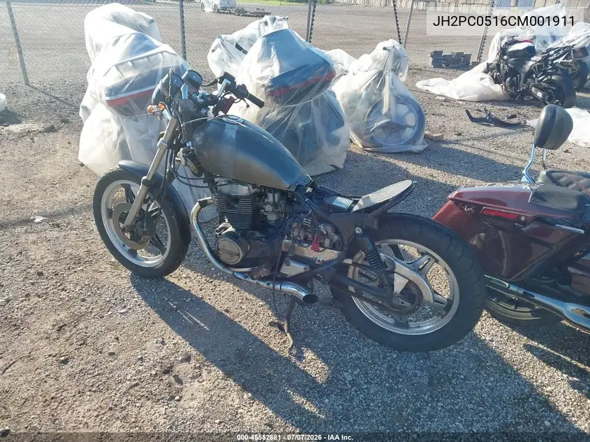 1982 Honda Cm450 C VIN: JH2PC0516CM001911 Lot: 45552681