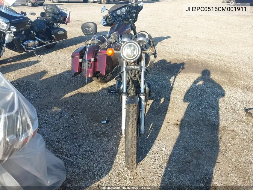 1982 Honda Cm450 C VIN: JH2PC0516CM001911 Lot: 45552681