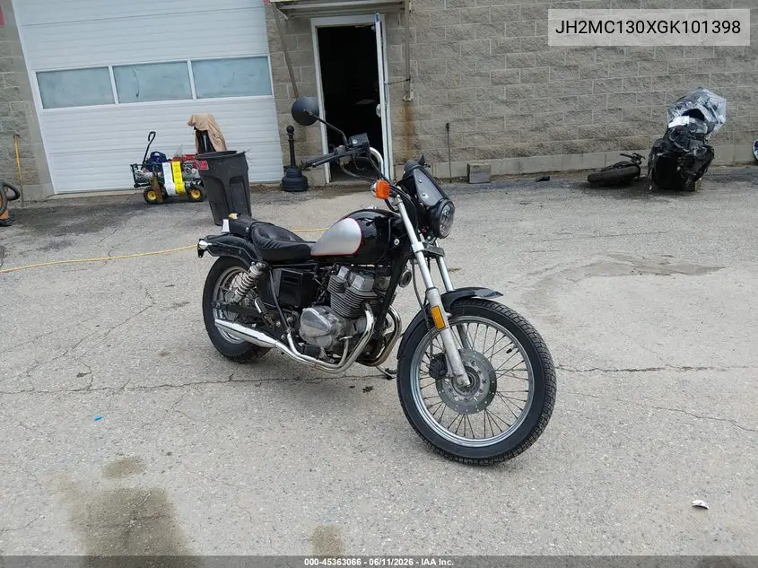 1986 Honda Cmx250 C VIN: JH2MC130XGK101398 Lot: 45363066