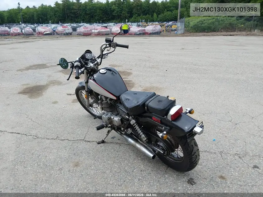 1986 Honda Cmx250 C VIN: JH2MC130XGK101398 Lot: 45363066