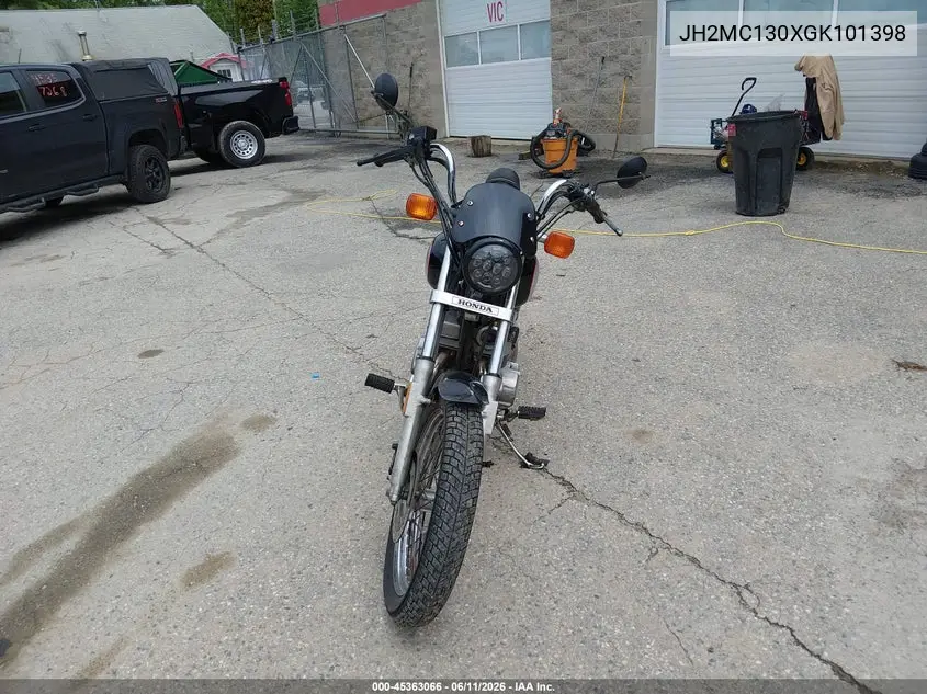 1986 Honda Cmx250 C VIN: JH2MC130XGK101398 Lot: 45363066