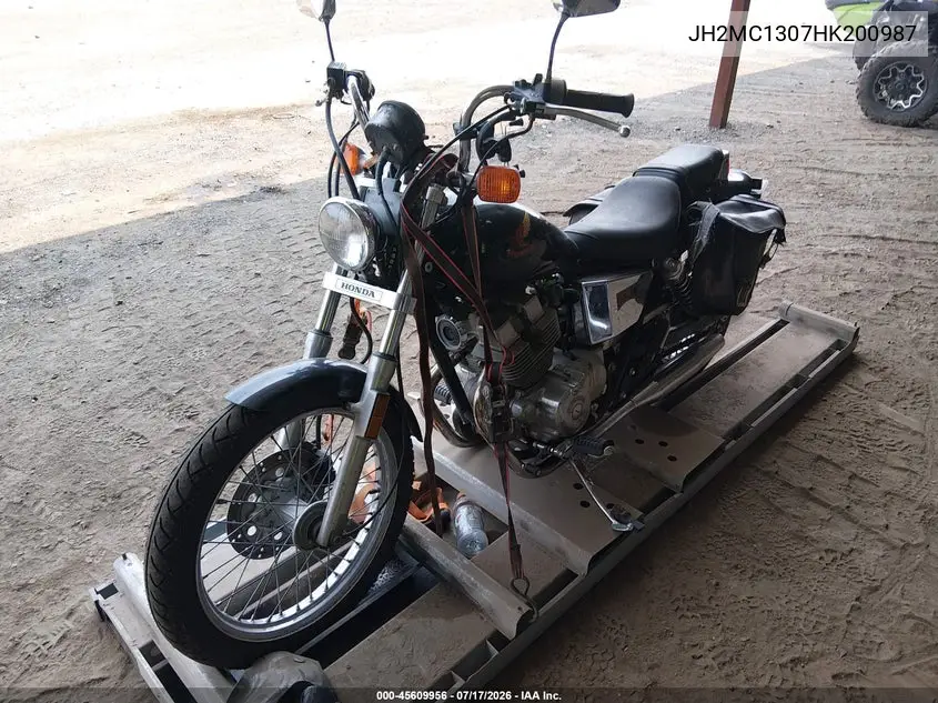 1987 Honda Cmx250 C VIN: JH2MC1307HK200987 Lot: 45609956