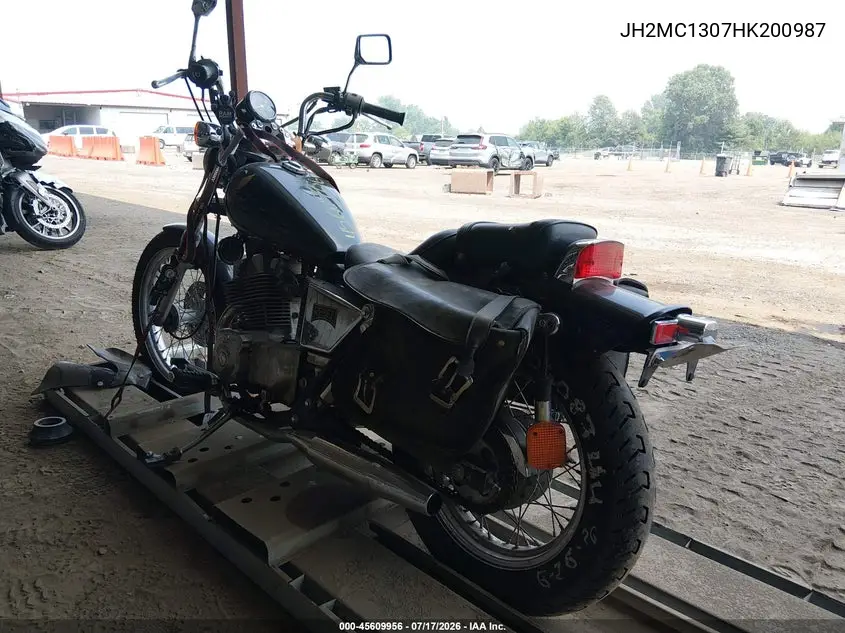 1987 Honda Cmx250 C VIN: JH2MC1307HK200987 Lot: 45609956
