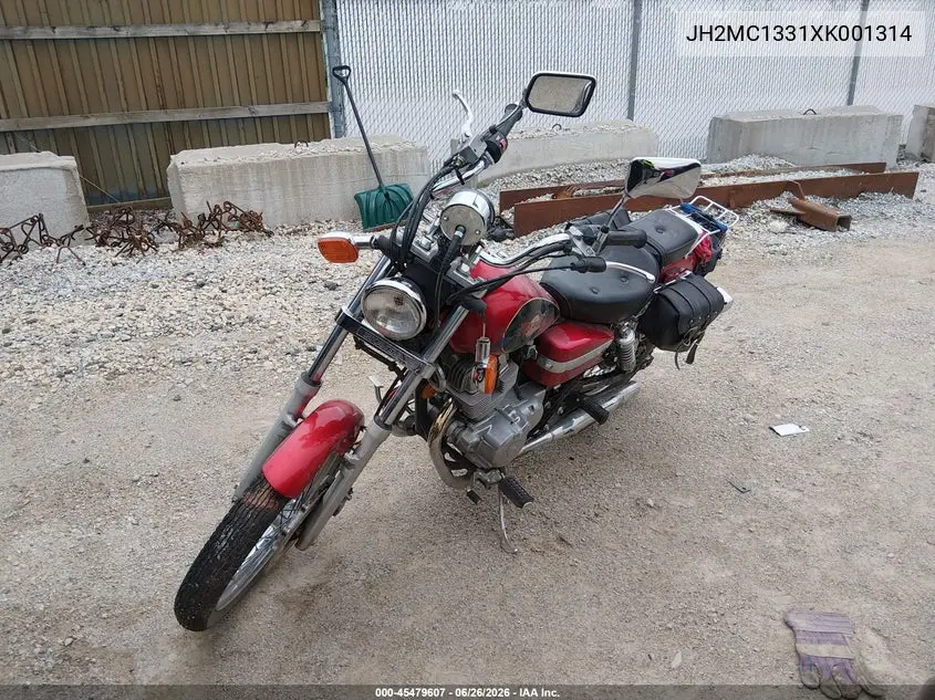 1999 Honda Cmx250 C2 VIN: JH2MC1331XK001314 Lot: 45479607