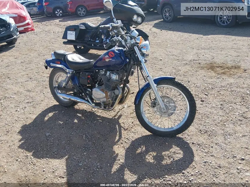 2001 Honda Cmx250 C VIN: JH2MC13071K702954 Lot: 45148706