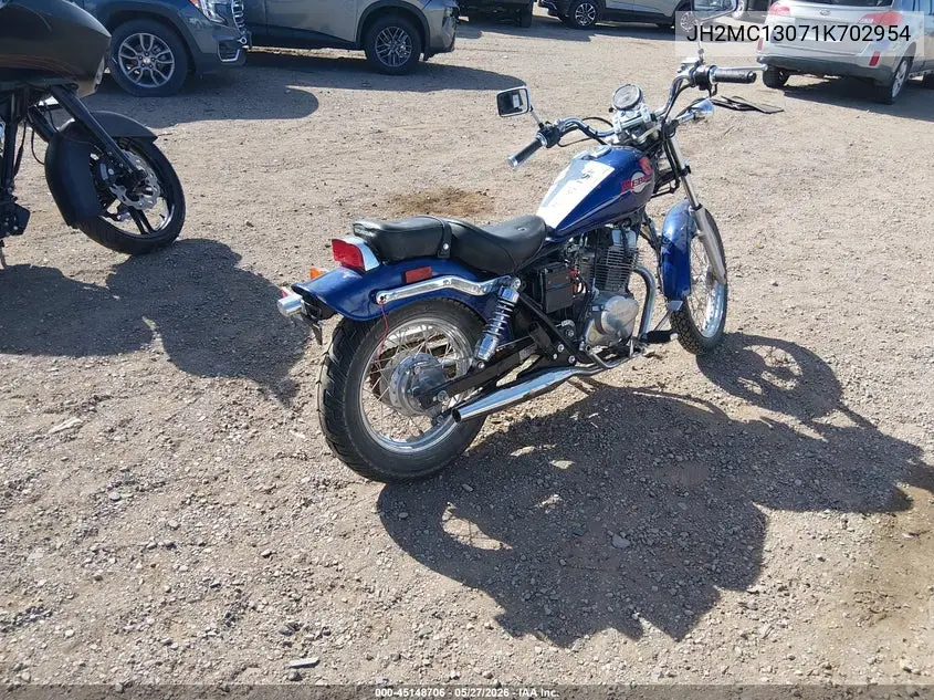 2001 Honda Cmx250 C VIN: JH2MC13071K702954 Lot: 45148706