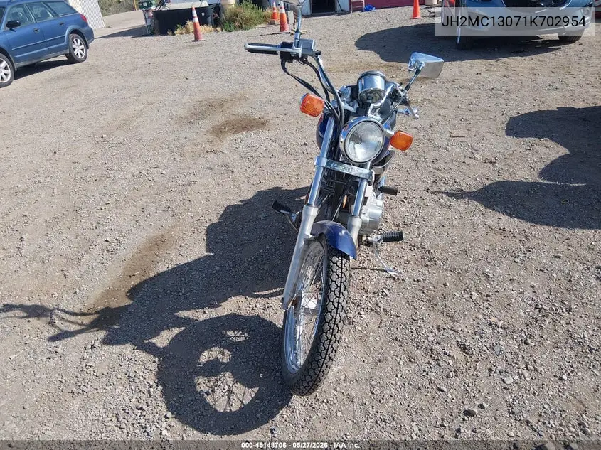 2001 Honda Cmx250 C VIN: JH2MC13071K702954 Lot: 45148706