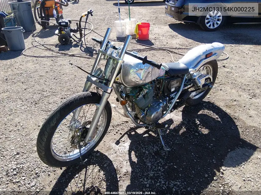 2004 Honda Cmx250 C VIN: JH2MC13154K000225 Lot: 44647641