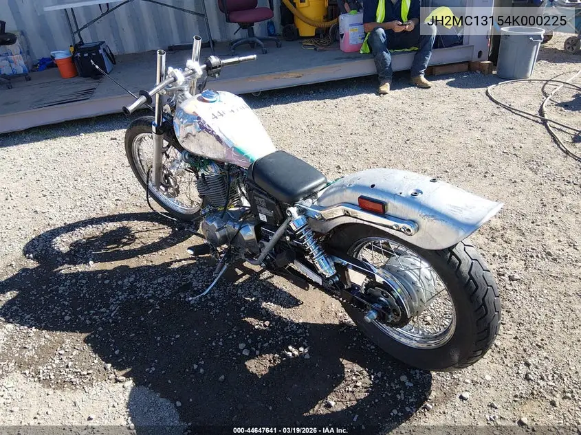 2004 Honda Cmx250 C VIN: JH2MC13154K000225 Lot: 44647641