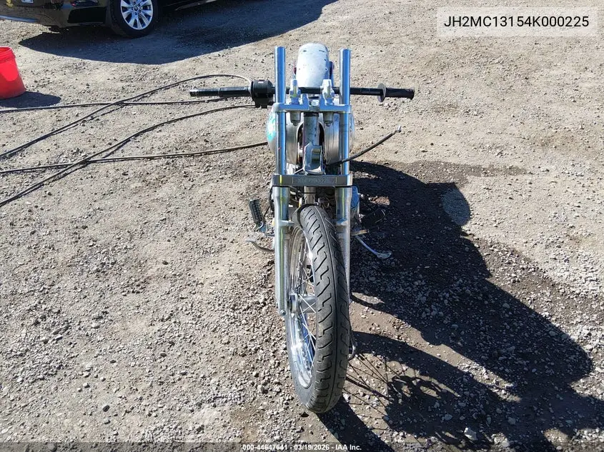 2004 Honda Cmx250 C VIN: JH2MC13154K000225 Lot: 44647641