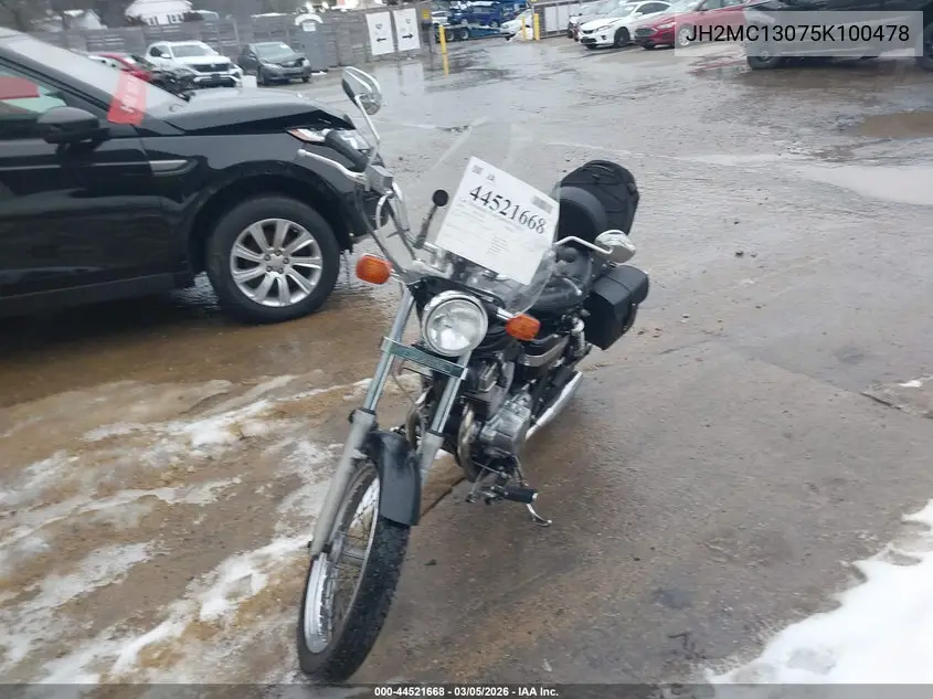 2005 Honda Cmx250 C VIN: JH2MC13075K100478 Lot: 44521668