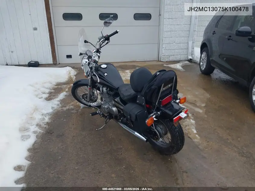 2005 Honda Cmx250 C VIN: JH2MC13075K100478 Lot: 44521668
