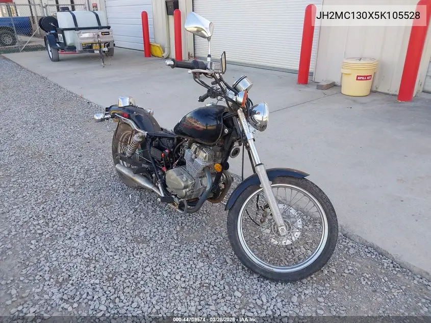 2005 Honda Cmx250 C VIN: JH2MC130X5K105528 Lot: 44709574