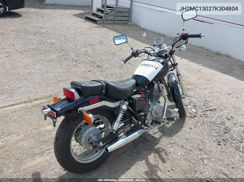 2007 Honda Cmx250 C VIN: JH2MC13027K304804 Lot: 45004554