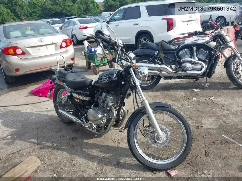 2009 Honda Cmx250 C VIN: JH2MC13079K501342 Lot: 45443508