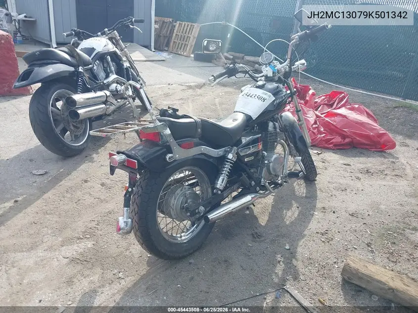 2009 Honda Cmx250 C VIN: JH2MC13079K501342 Lot: 45443508