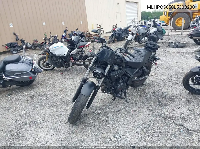 2020 Honda Cmx500 A VIN: MLHPC5650L5300230 Lot: 45239391