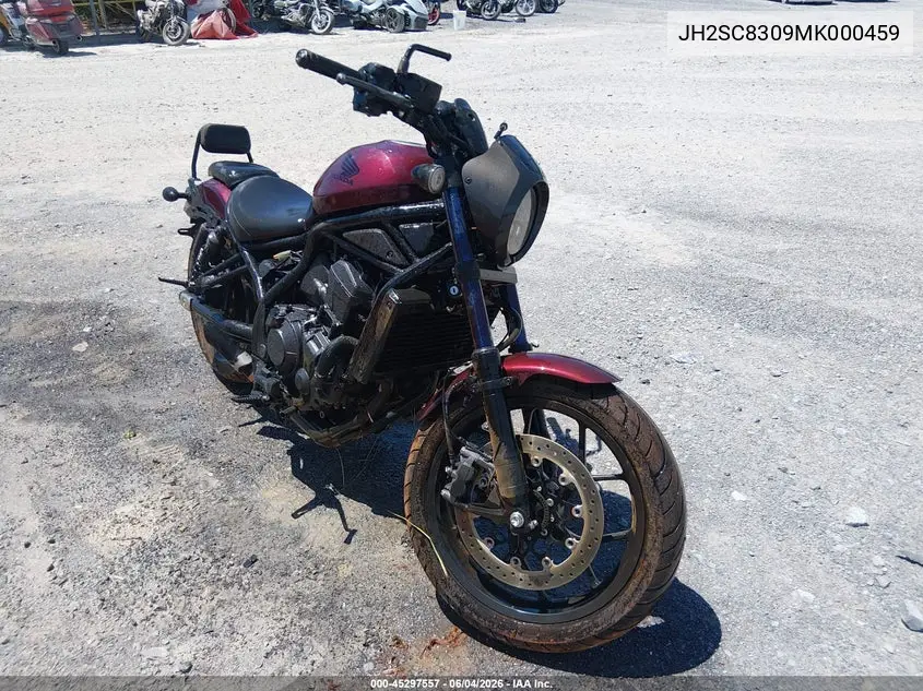 2021 Honda Cmx1100 A VIN: JH2SC8309MK000459 Lot: 45297557