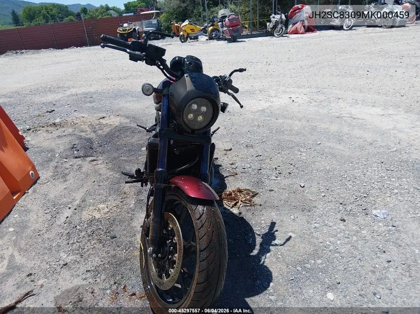 2021 Honda Cmx1100 A VIN: JH2SC8309MK000459 Lot: 45297557