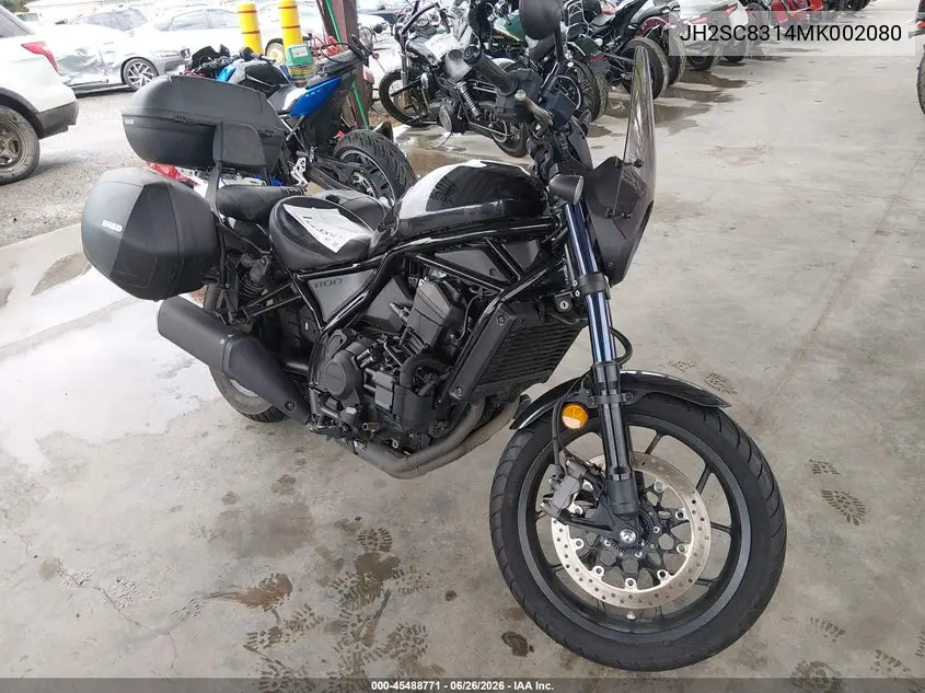 2021 Honda Cmx1100 D VIN: JH2SC8314MK002080 Lot: 45488771