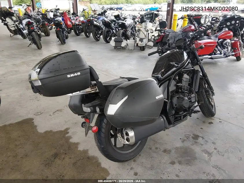 2021 Honda Cmx1100 D VIN: JH2SC8314MK002080 Lot: 45488771