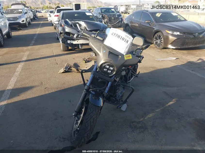 2021 Honda Cmx1100 D VIN: JH2SC8314MK001463 Lot: 45581018
